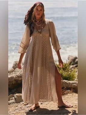 Free People Starlight Maxi Dress NWOT
